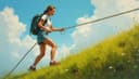 quand on veut on peut — when you want you can