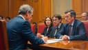 audiencia — hearing / court session