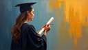 remise des diplômes — graduation ceremony