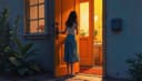 I'll be home by six — Ich bin um sechs zu Hause