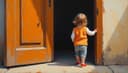la porte — door