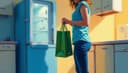 Je dois faire les courses — I need to buy groceries