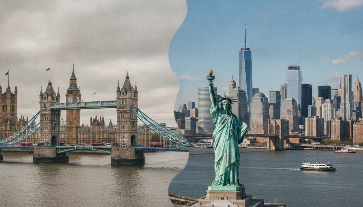 British vs. American English: 100 Unterschiede lernen