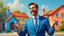 agente inmobiliario — real estate agent