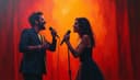 el dúo — duet