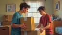 compañero de cuarto — roommate