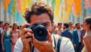 el fotógrafo — photographer
