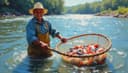 a río revuelto ganancia de pescadores — some profit from others' misfortune