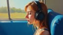 los auriculares — headphones