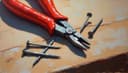 los alicates — pliers