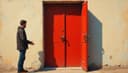 colgado — spaced out / left hanging