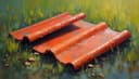 la teja — shingle; roof tile