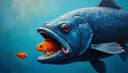 el pez grande se come al chico — big fish eat little fish