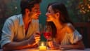 cena romántica — romantic dinner